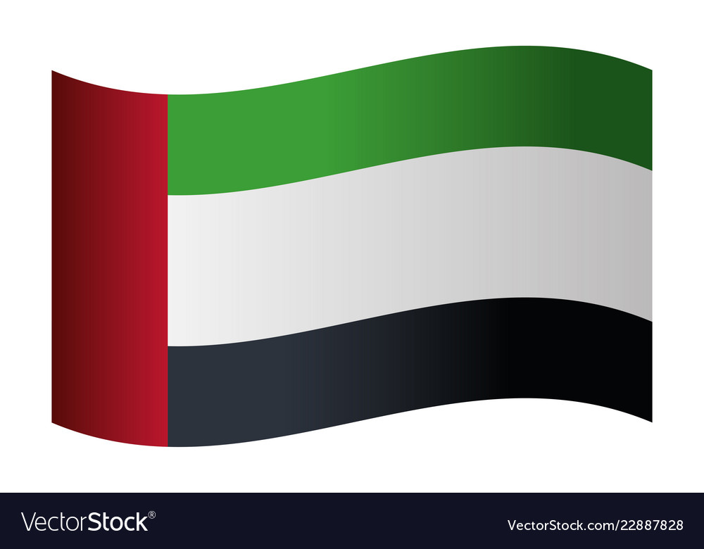 United arab emirates Royalty Free Vector Image