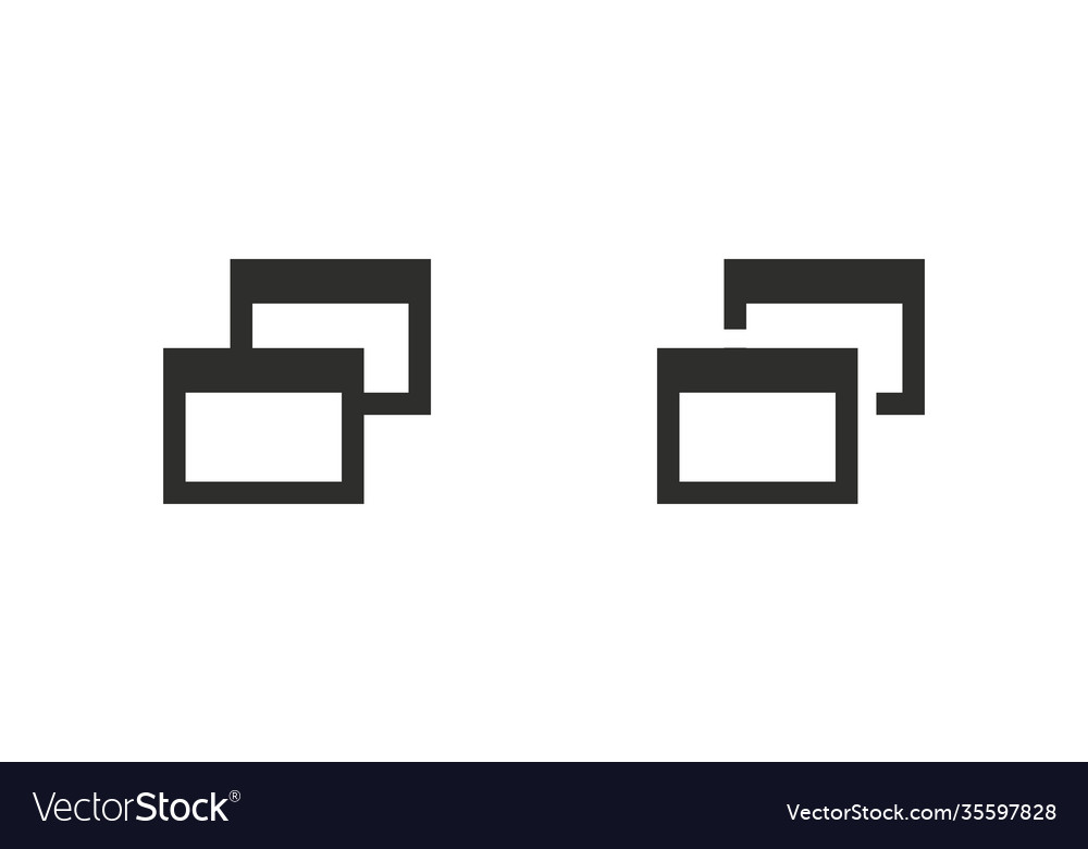 Web browser window black isolated icon