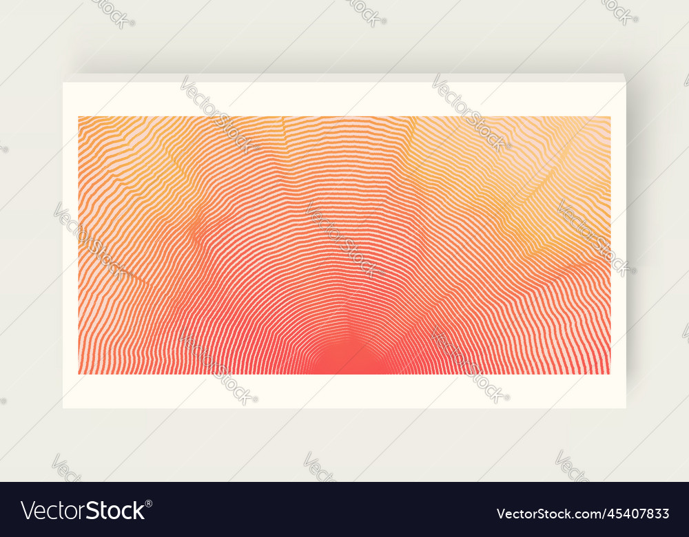 Cover design template wave with dynamic particles vector image Cover design template wave with dynamic particles