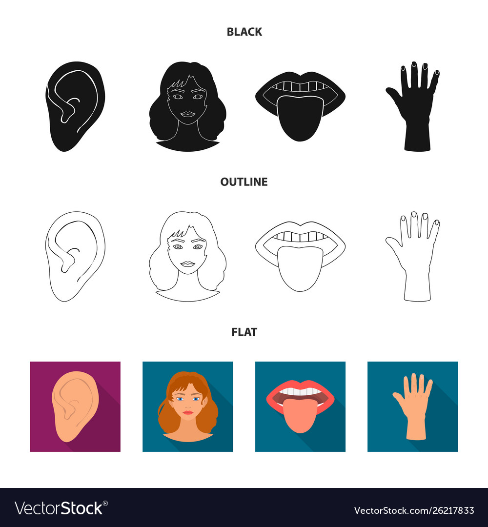 Design body and part logo collection