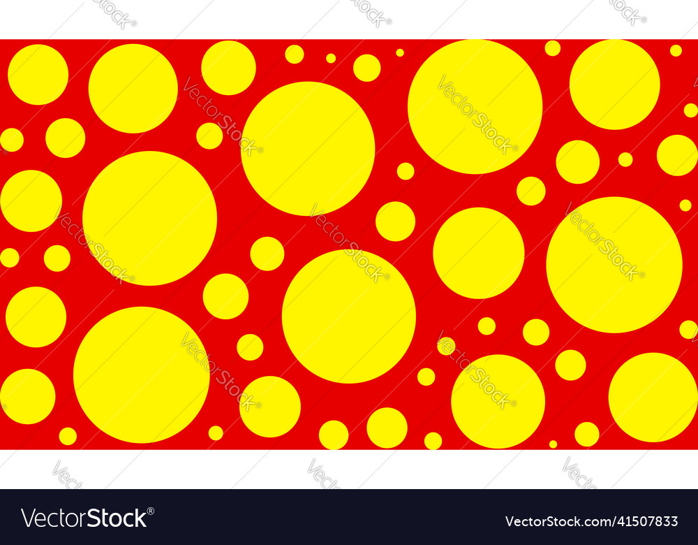 Pop art polka dot circles dotted random pattern vector image Pop art polka dot circles dotted random pattern