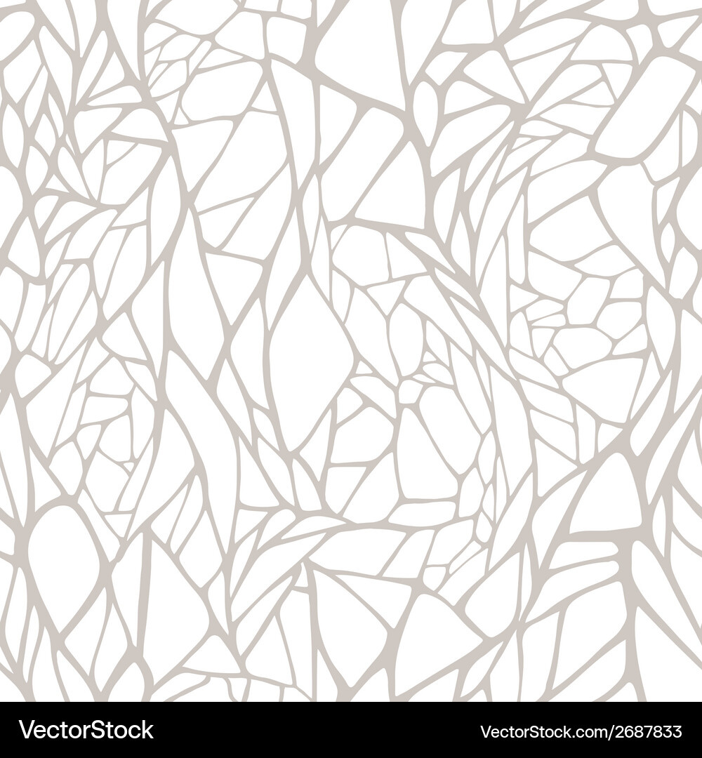 Seamless pattern with hand drawn abstract Vector Image