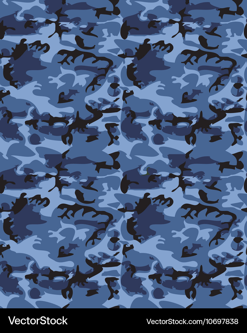 Camouflage pattern background seamless Royalty Free Vector