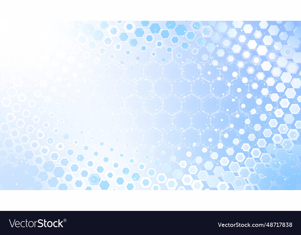 Modern Hexagonal Technology Background