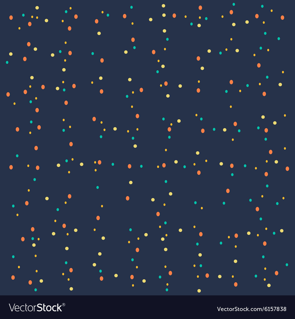 Pattern multicolored small circles on background