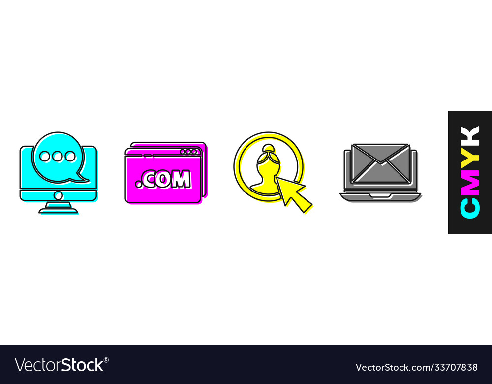 Set chat messages notification on monitor website