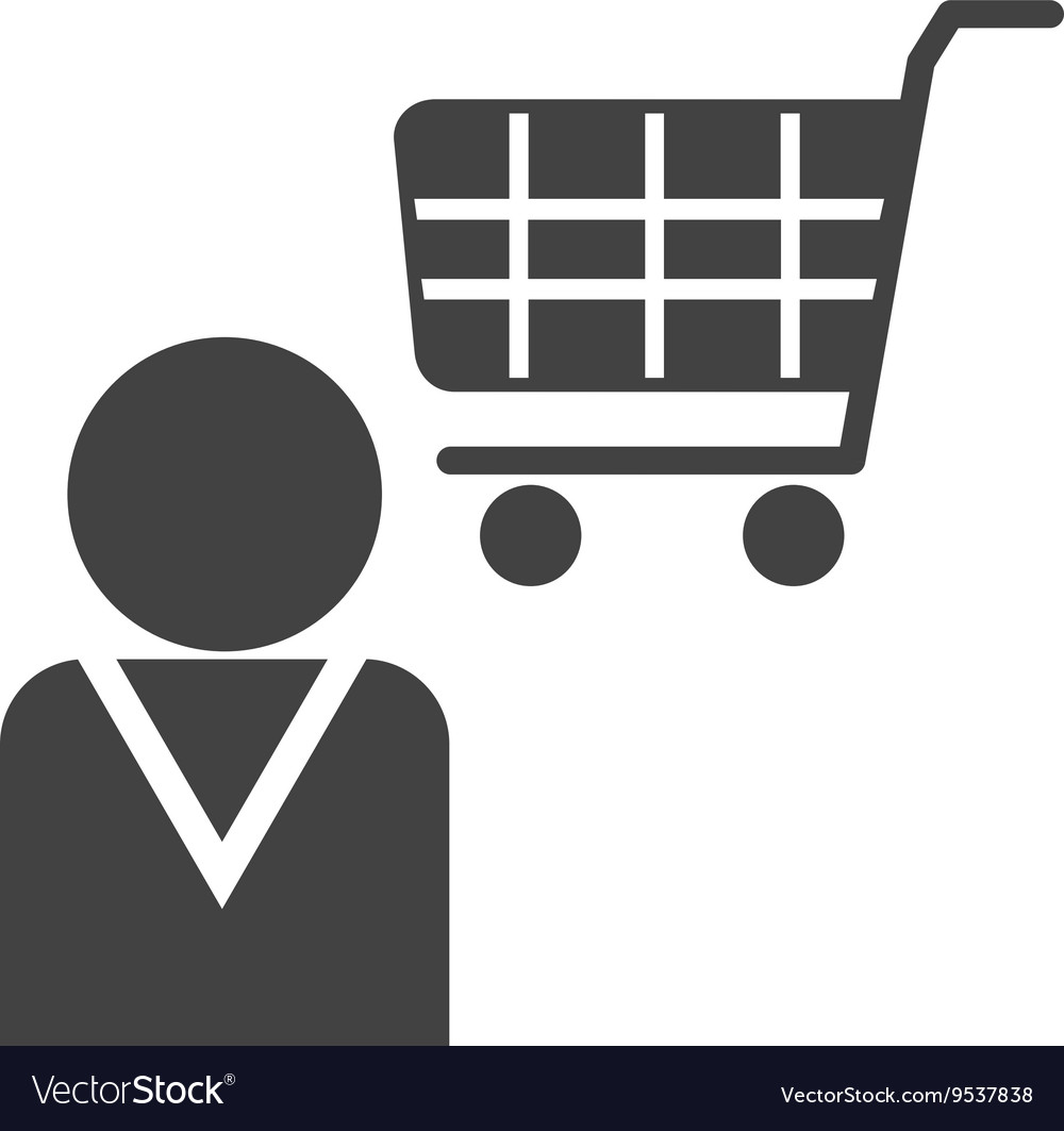 Shopping assistant Royalty Free Vector Image - VectorStock