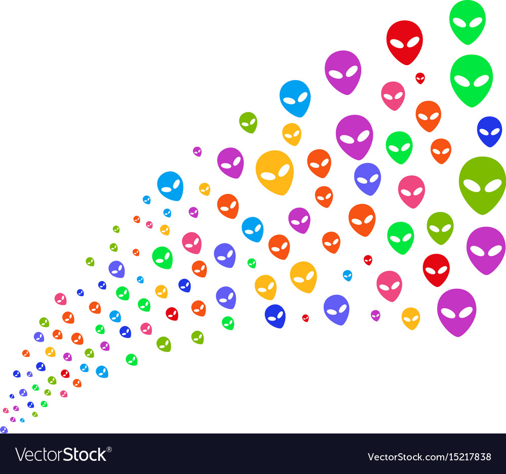 Source stream of alien face