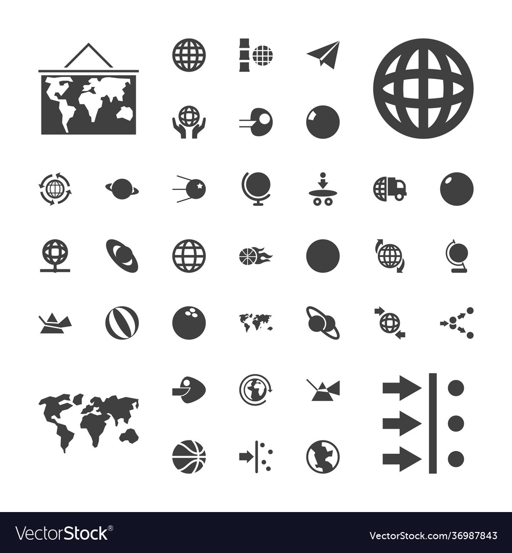 37 sphere icons