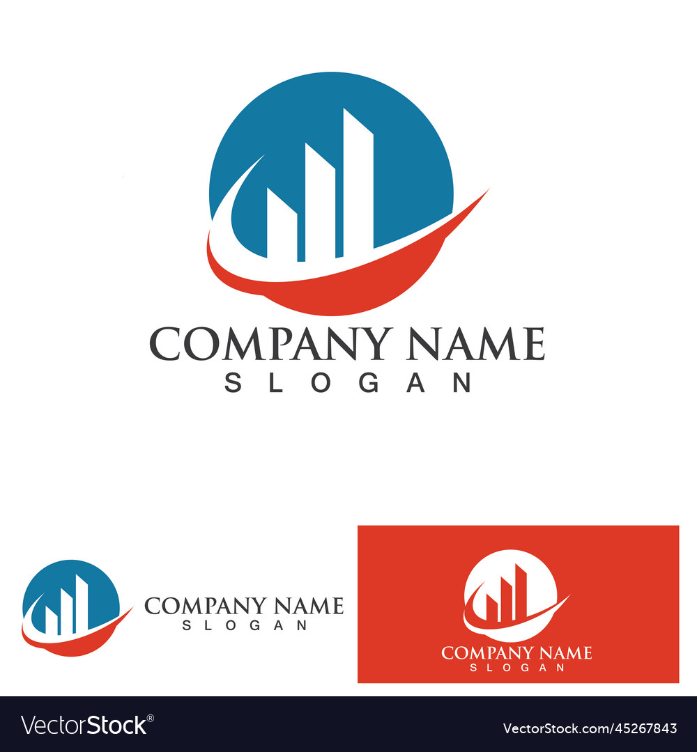 Business finance and marketing logo design