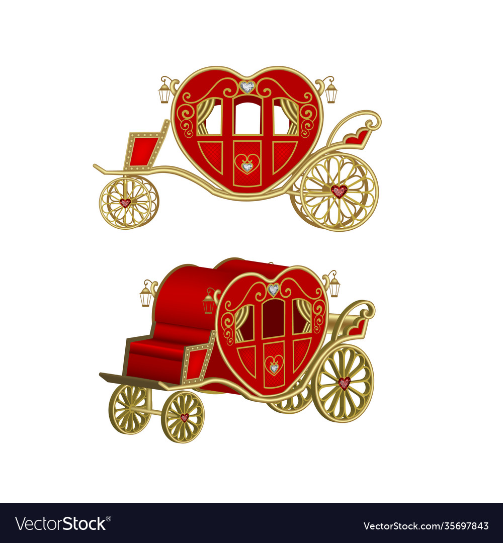 Heart shaped carriage