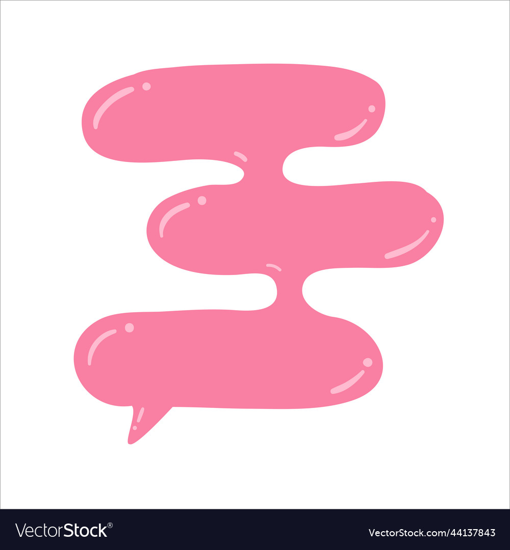 Speech bubble for entering conversation messages Vector Image Speech bubble for entering conversation messages