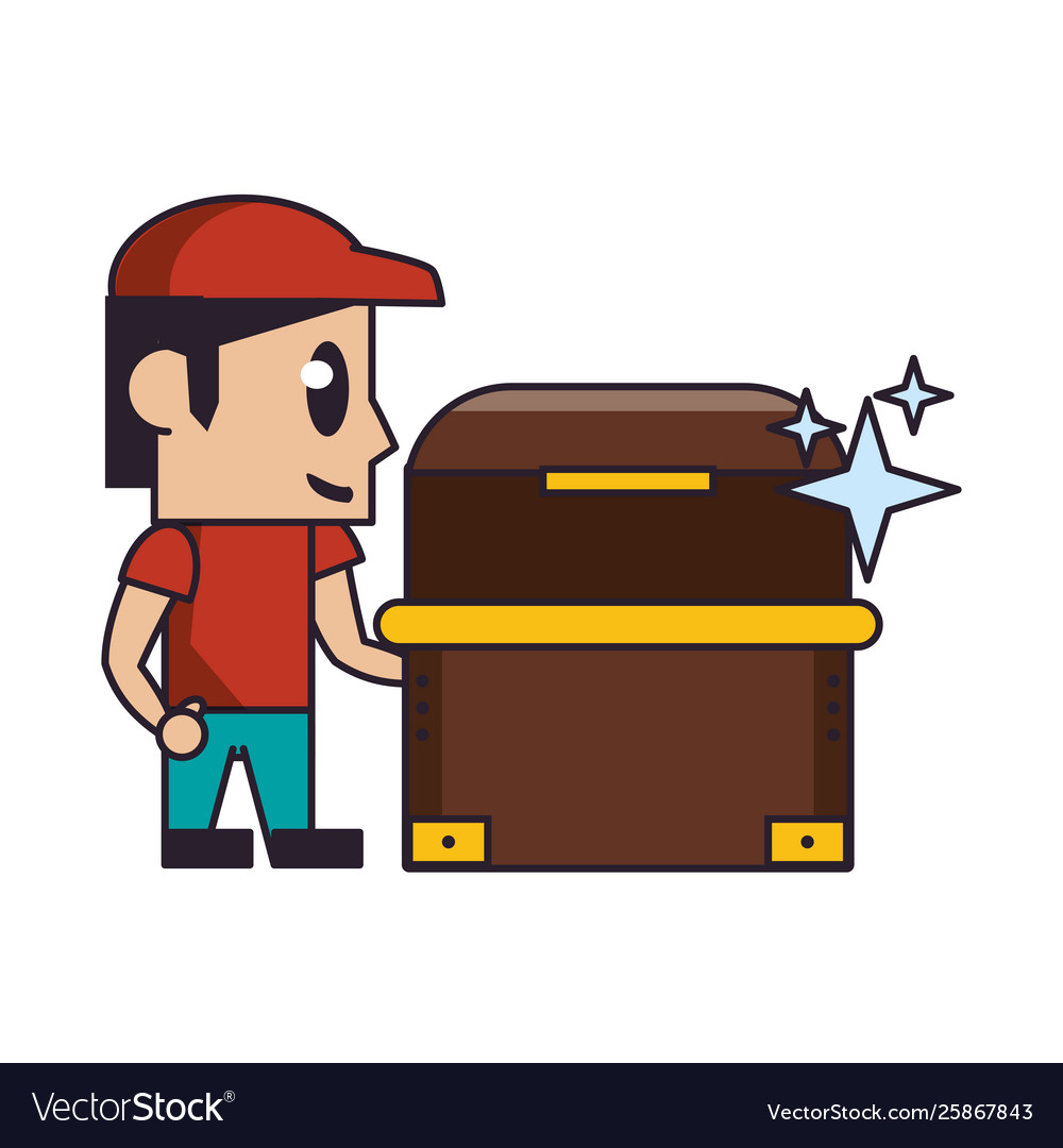 Videogame characters and elements cartoons
