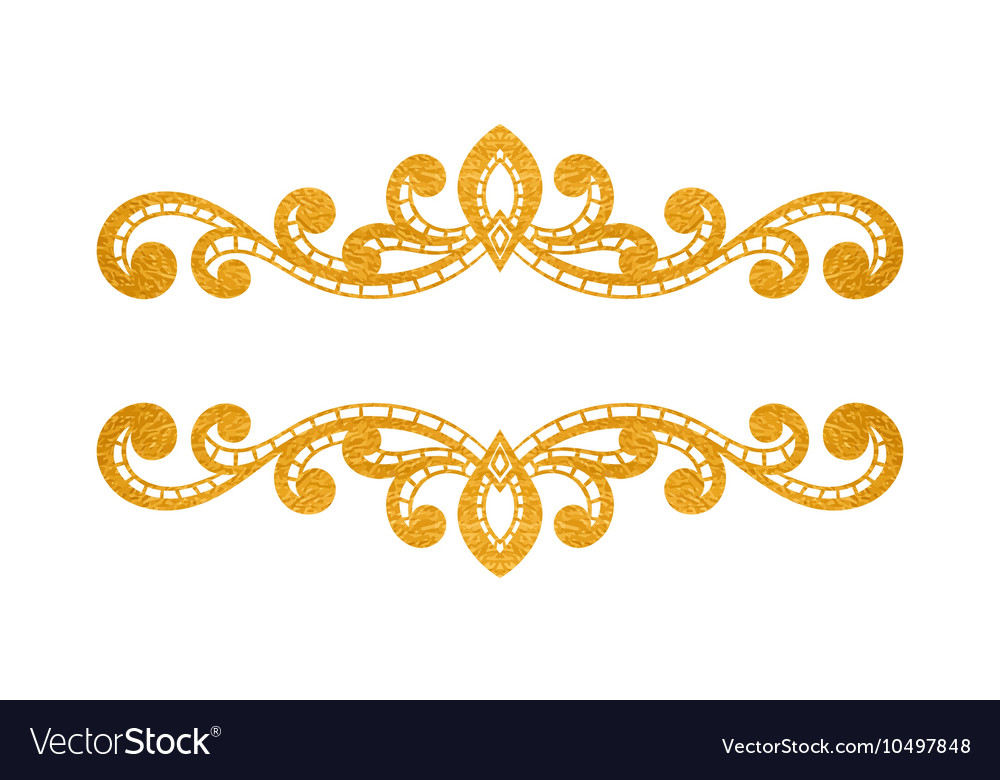 elegant gold borders