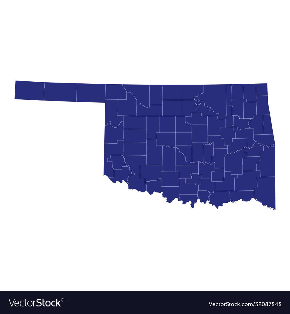 High quality map a state united states