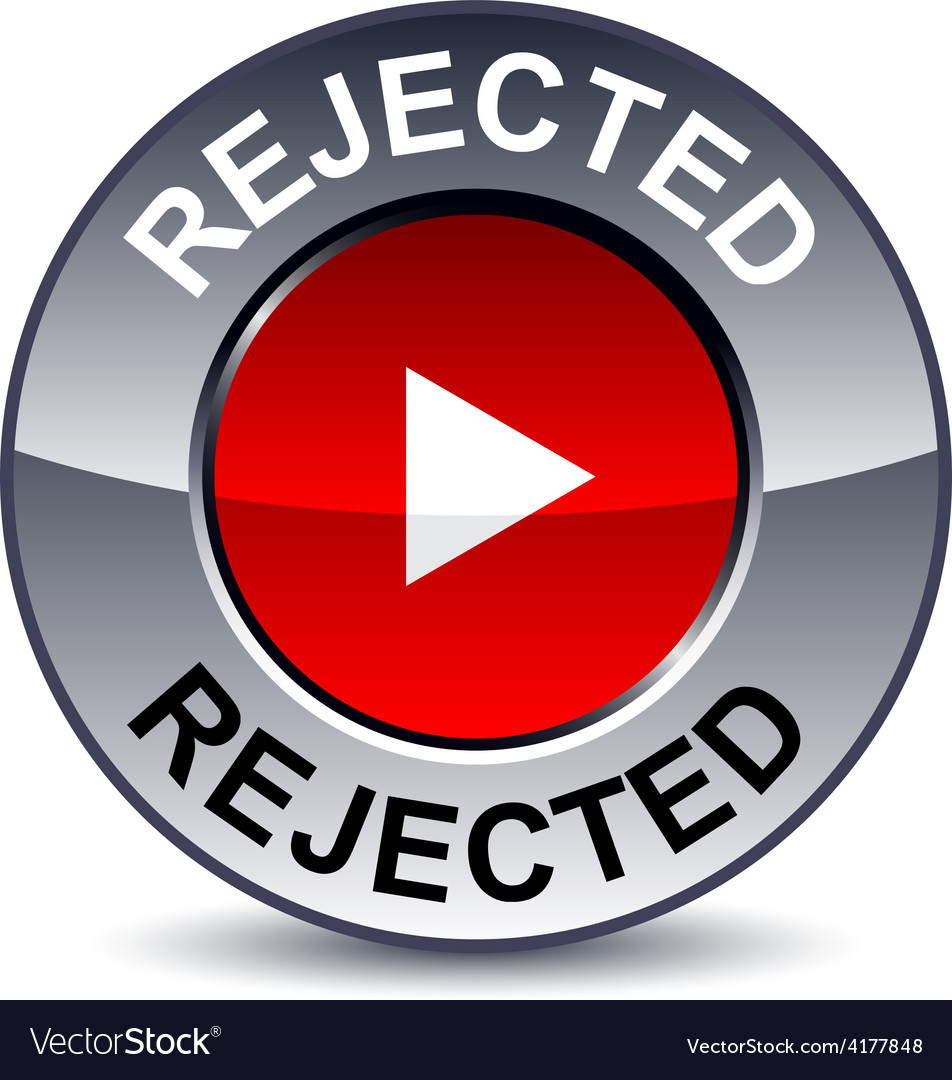 Rejected round button