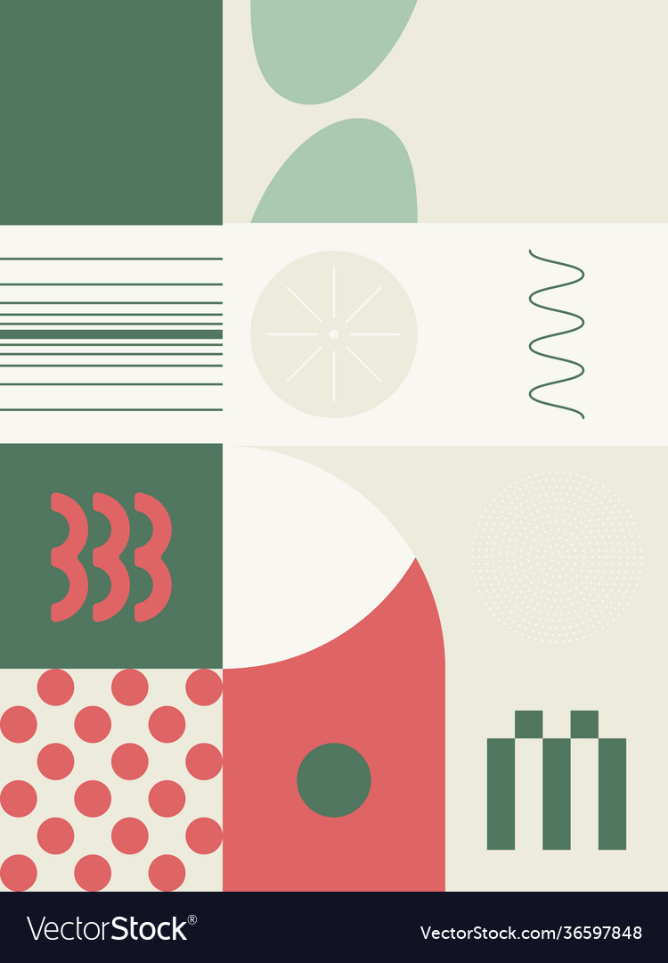 Vertical abstract pattern design vector image Vertical abstract pattern design