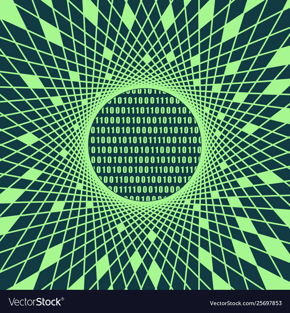 Binary code backdrop vector image Binary code backdrop