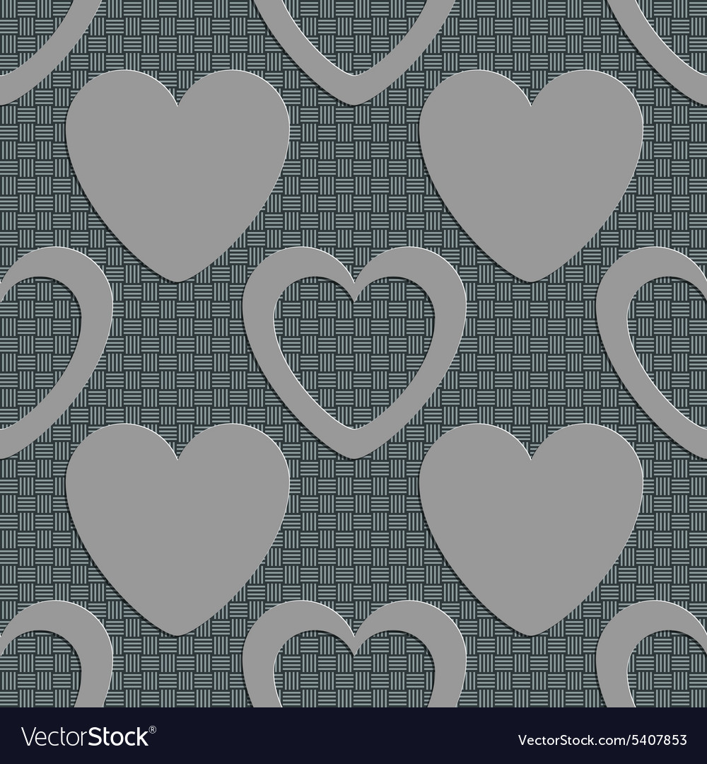 Seamless hearts pattern