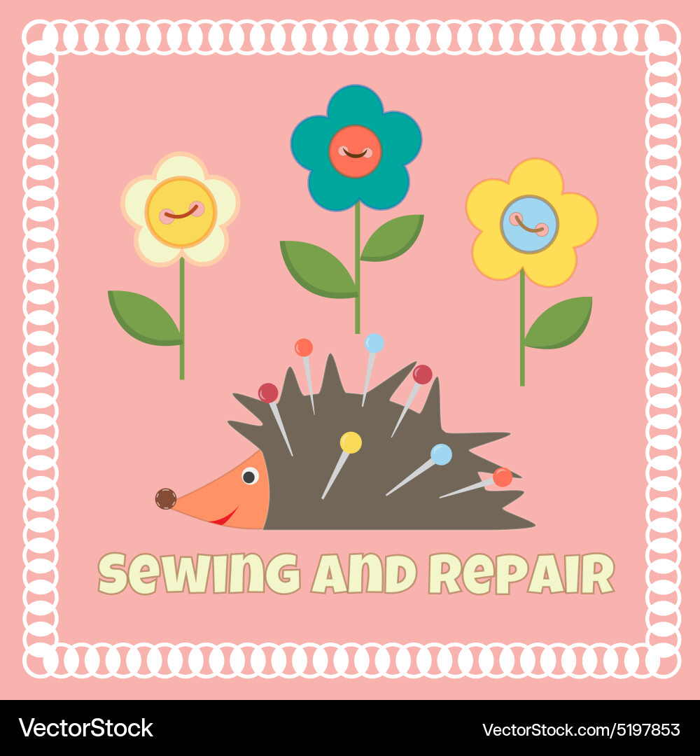 Sewing Royalty Free Vector Image - VectorStock