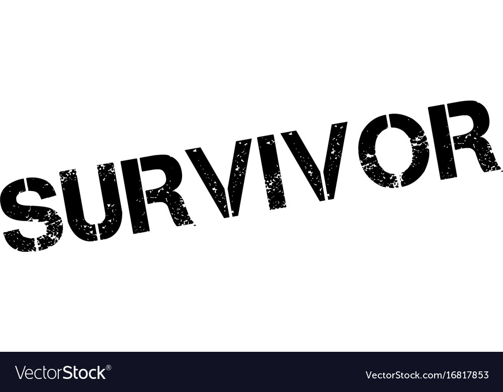 Survivor rubber stamp