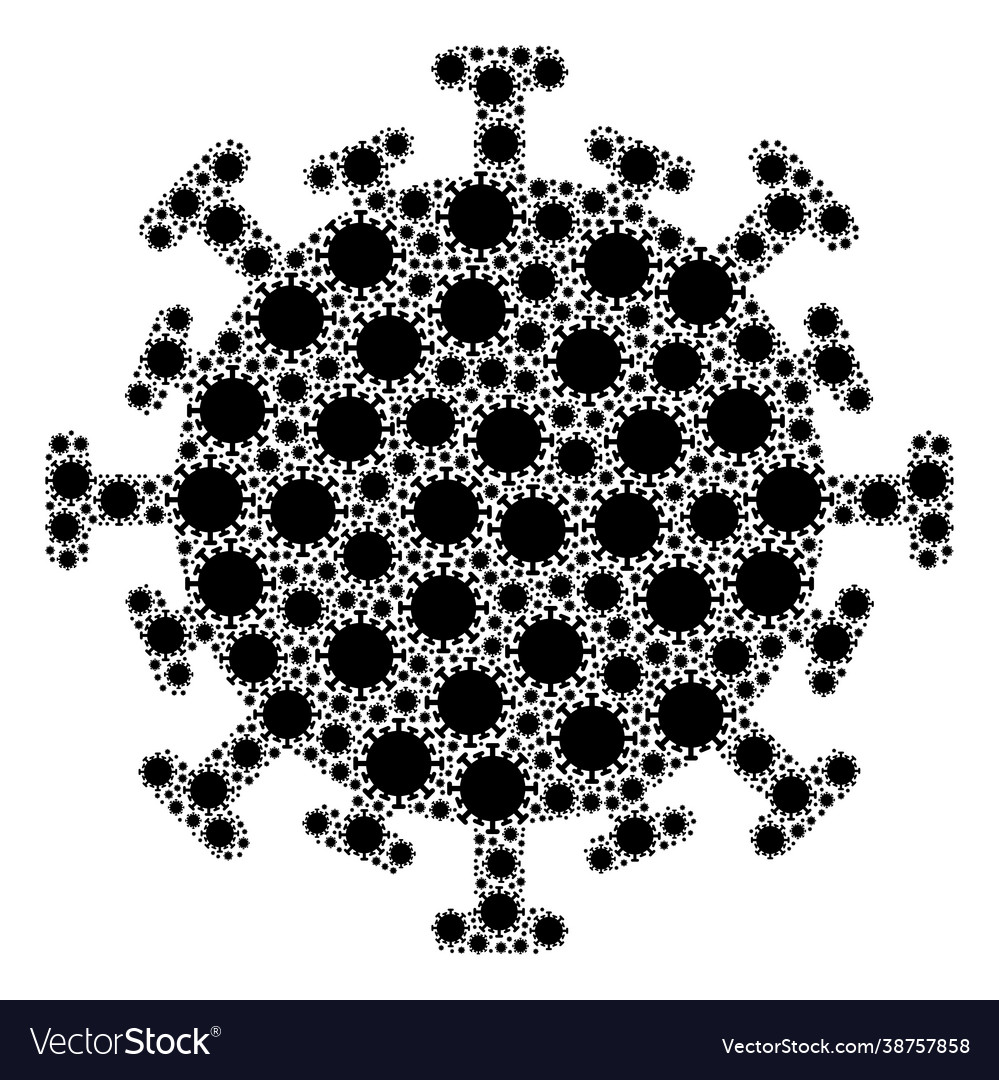 Contagious virus recursive mosaic itself items