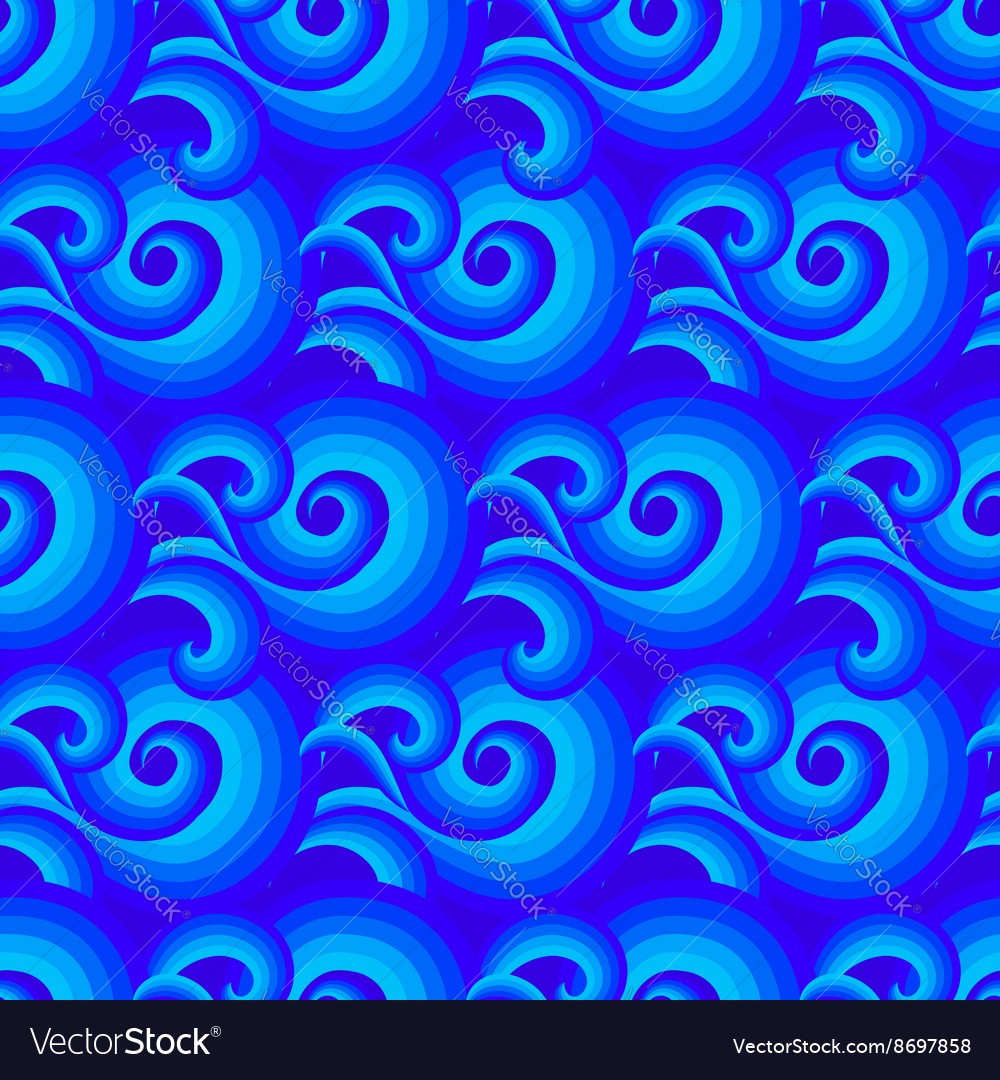Ocean Curl Pattern
