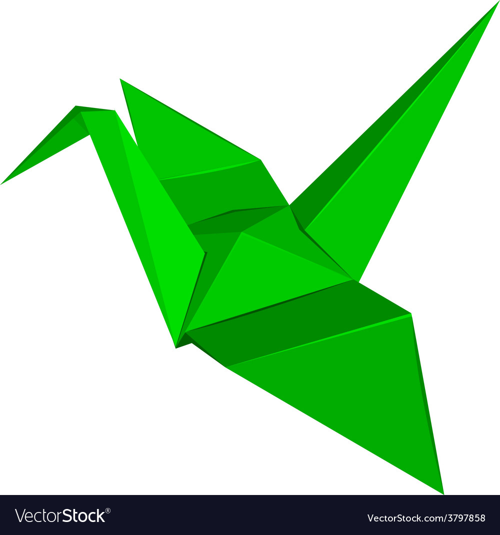 Origami Royalty Free Vector Image - VectorStock