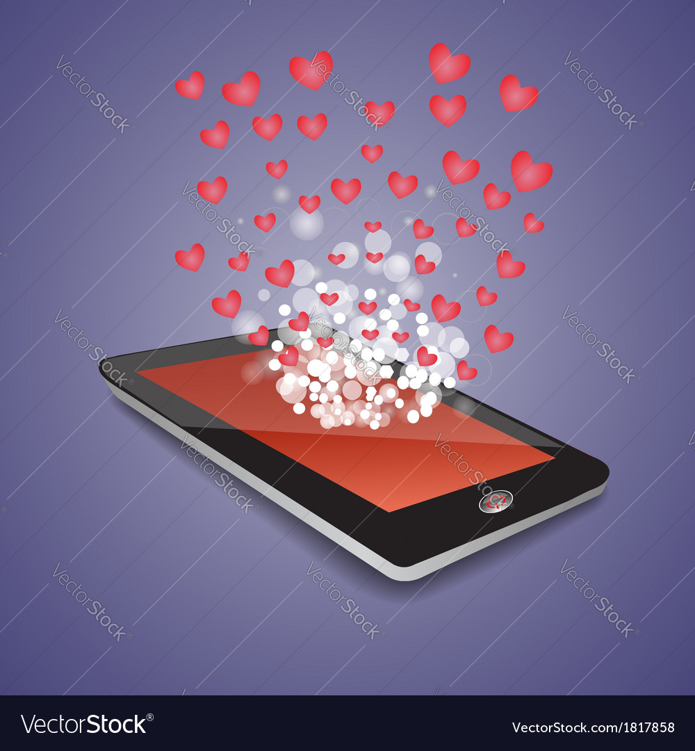 Tablet computer and heart