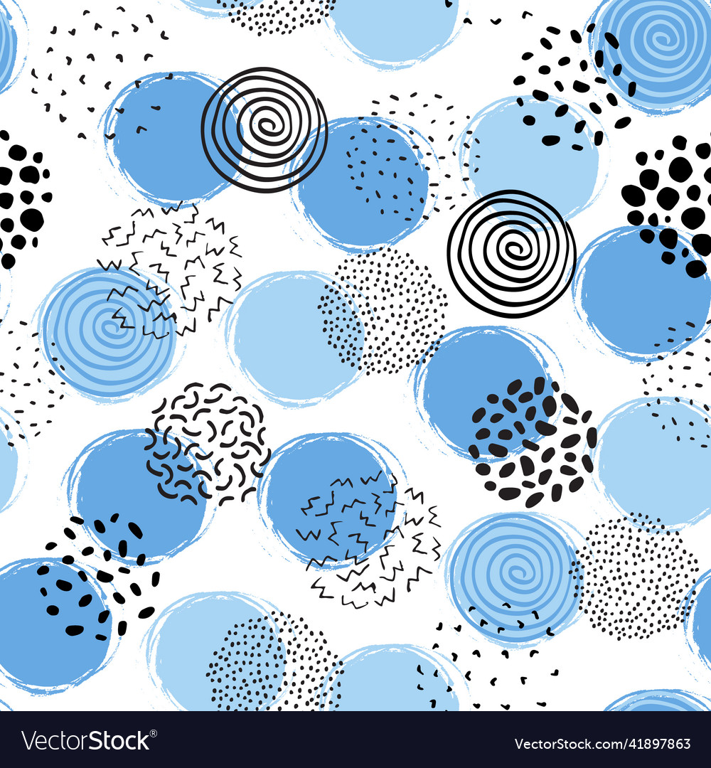 Geometric Circle Pattern - Abstract