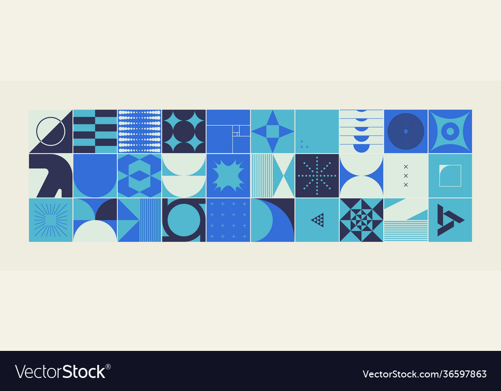 Techno abstract pattern design vector image Techno abstract pattern design