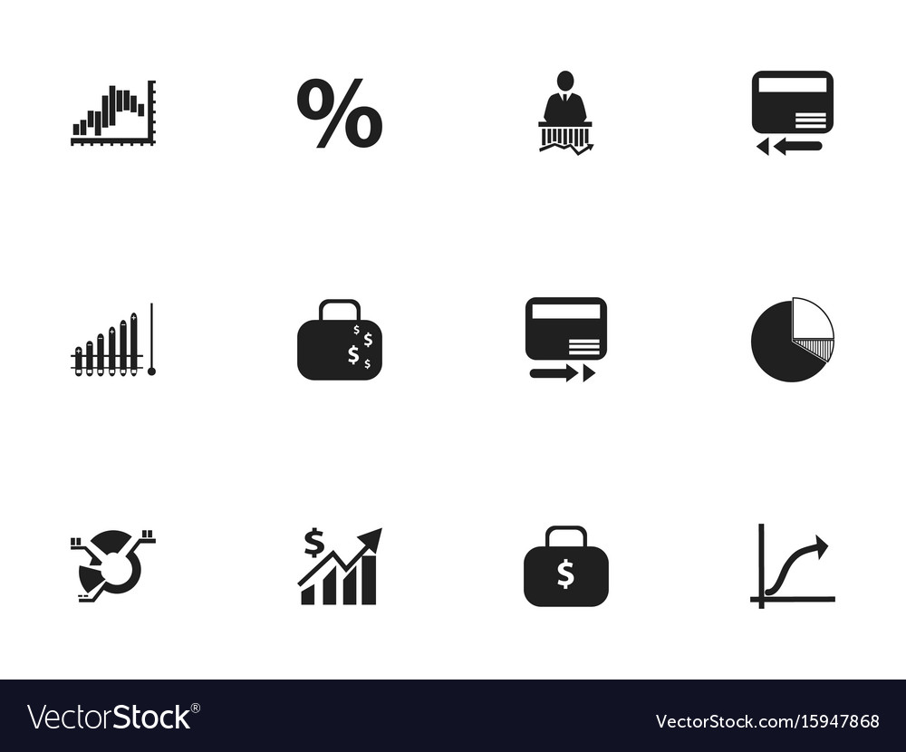 Set of 12 editable logical icons includes symbols