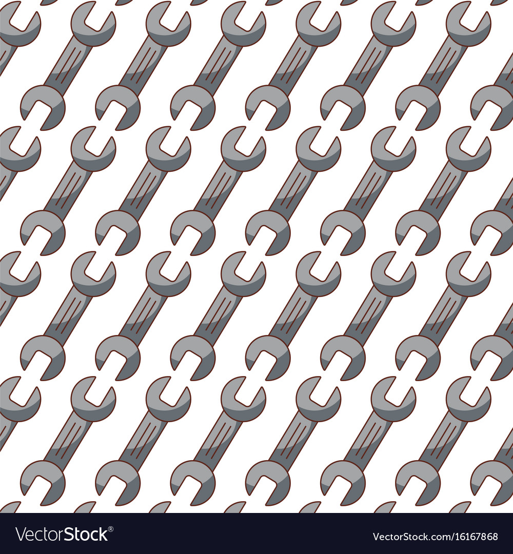 Wrench tool pattern background
