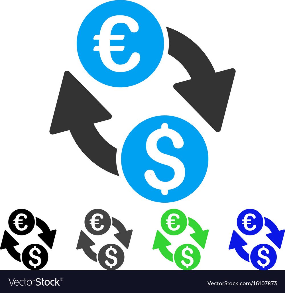 Euro-Geldbörse flache Ikone