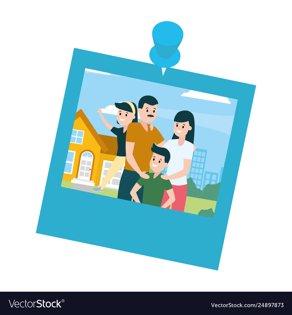 Photo Family Day Royalty Free Vector Image - Vectorstock