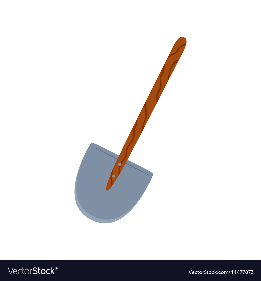 Spade or shovel isolated gardening tool color icon
