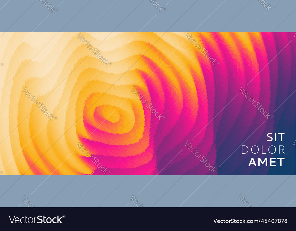 Abstract splash with ripples background vector image Abstract splash with ripples background