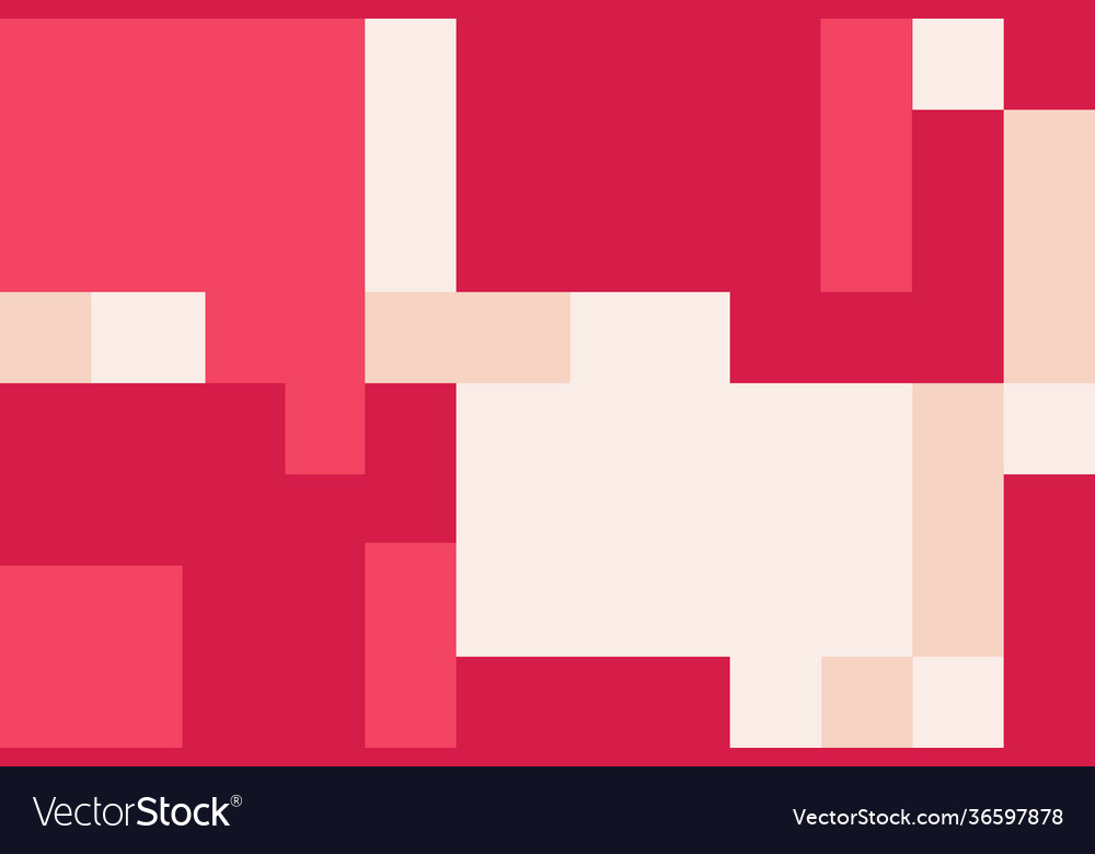 Deconstructed abstract pattern design vector image Deconstructed abstract pattern design