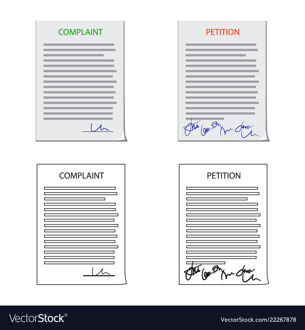 Design of form and document icon
