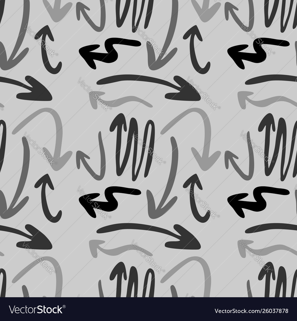 Modern abstract geometric arrow pattern arrows vector image Modern abstract geometric arrow pattern arrows