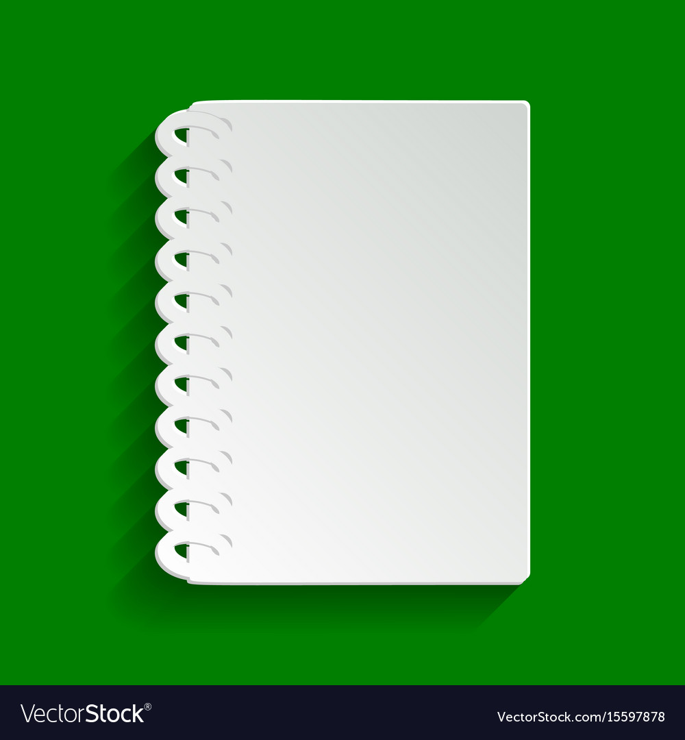 Notebook simple sign paper whitish icon