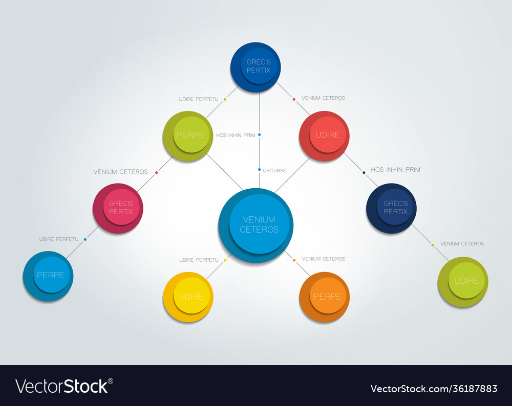 Flowchart diagram scheme infographic element Vector Image Flowchart diagram scheme infographic element