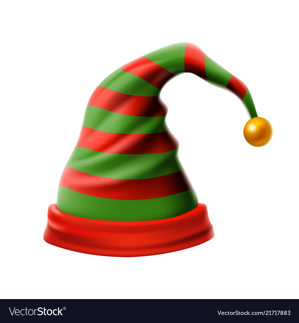 Funky 3D Weihnachten Elf Hut