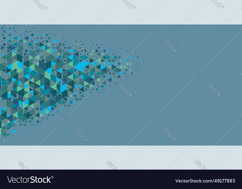 Multicolored abstract triangle background