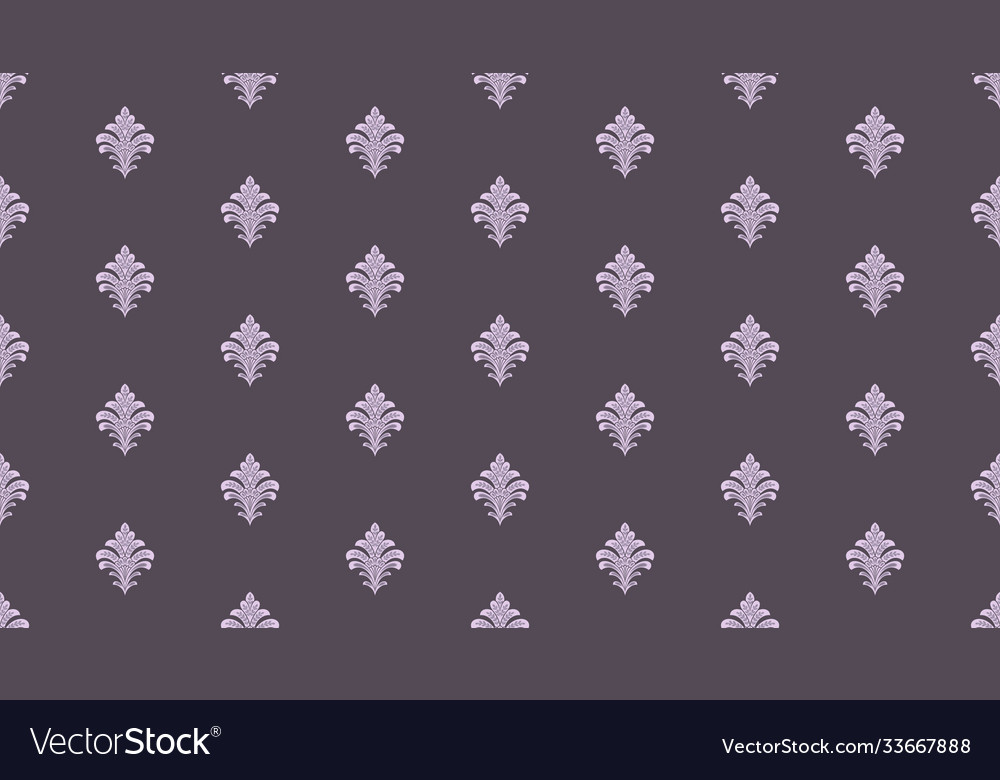 Damask seamless pattern element classical vector image Damask seamless pattern element classical