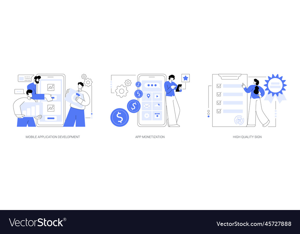Frontend software abstract concept vector image Frontend software abstract concept