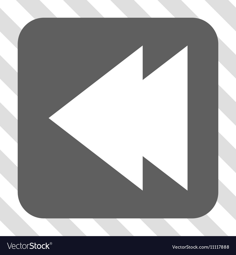 Move left rounded square button