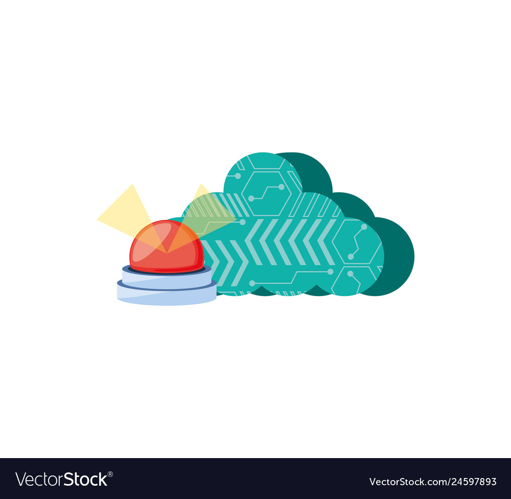 Cloud computing with emergency light