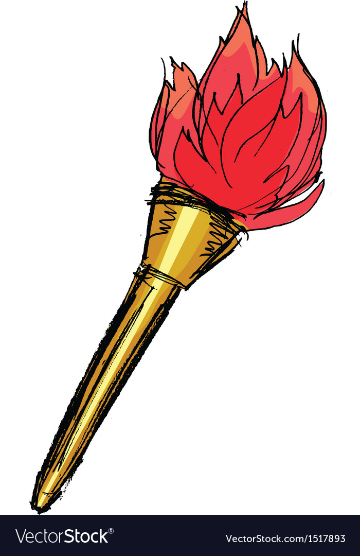 Flaming Torch