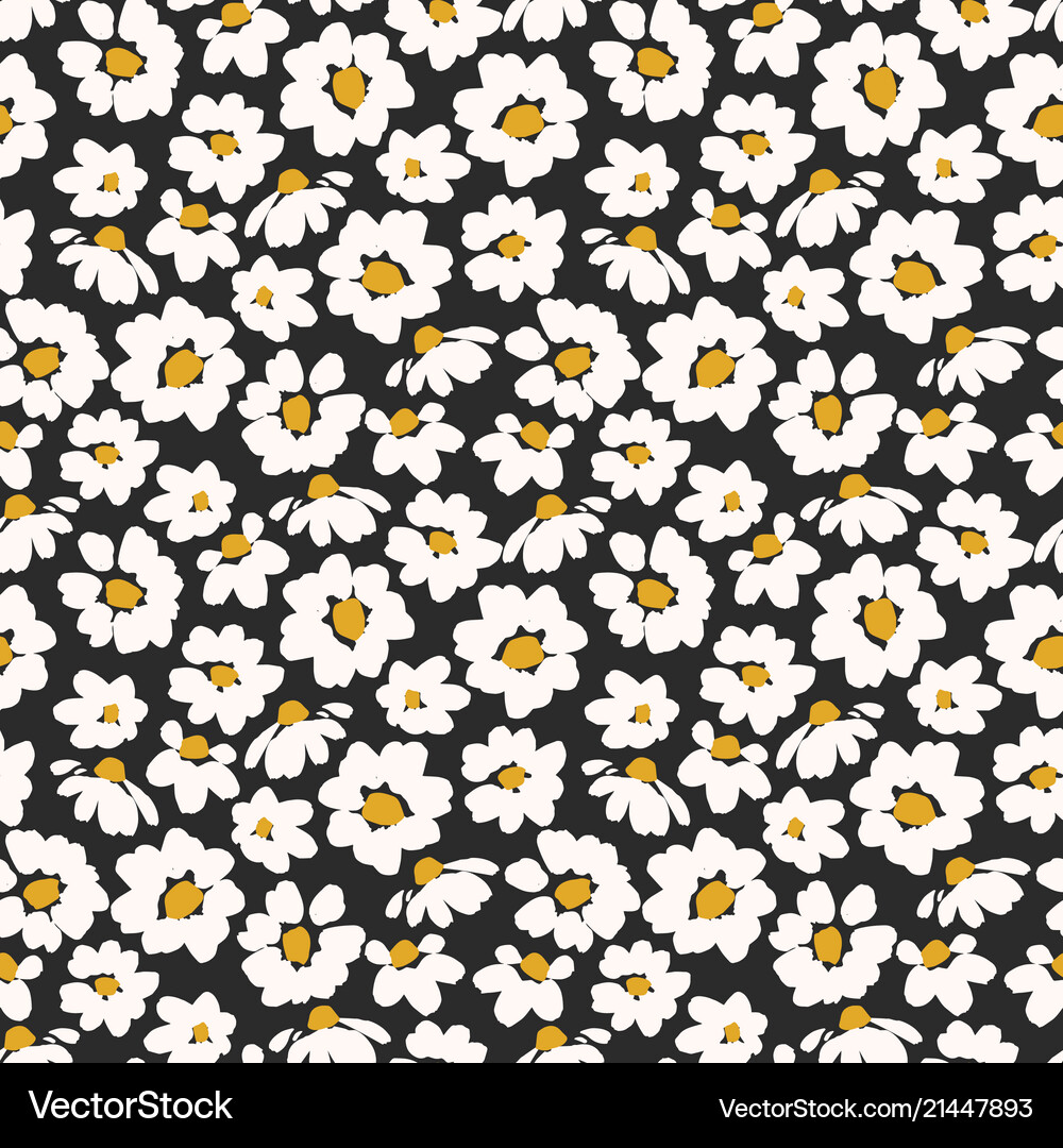 Floral seamless pattern Royalty Free Vector Image